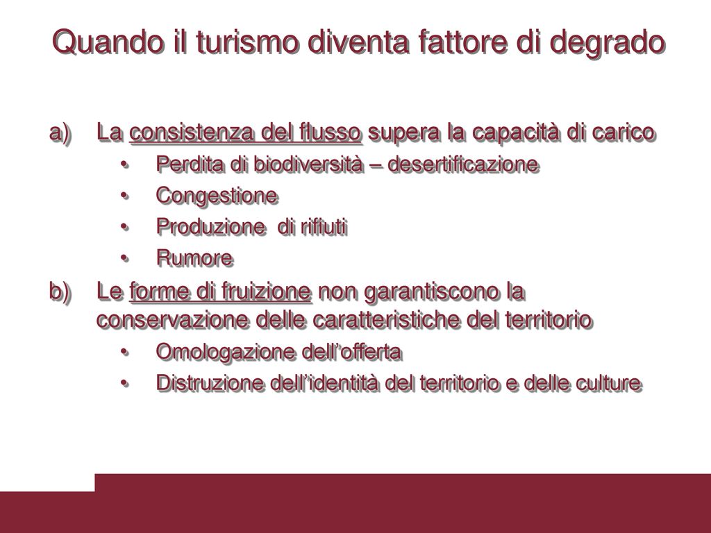 Sociologie Del Territorio Il Turismo Ppt Scaricare